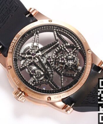 Roger Dubuis Excalibur RDDBEX0393 Red Camouflage Strap