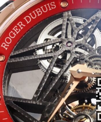 Roger Dubuis Excalibur RDDBEX0393 Red Camouflage Strap