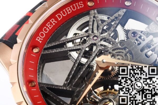 Roger Dubuis Excalibur RDDBEX0393 Red Camouflage Strap