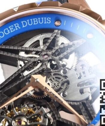 Roger Dubuis Excalibur Watch RDDBEX0393 Blue Watchband