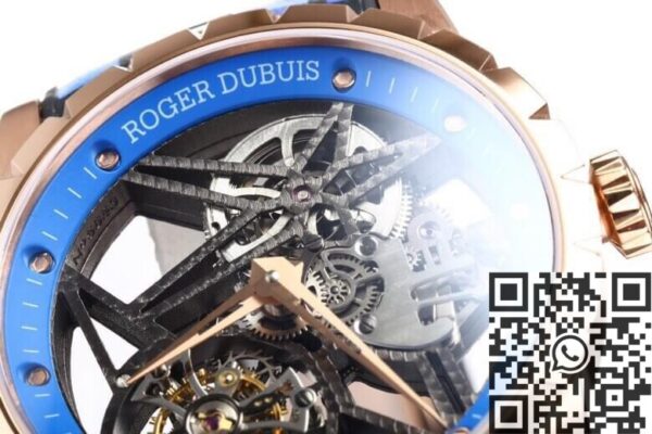 Roger Dubuis Excalibur Watch RDDBEX0393 Blue Watchband