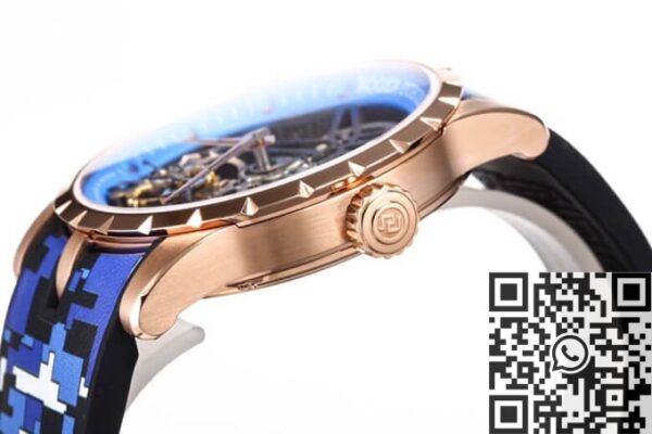Roger Dubuis Excalibur Watch RDDBEX0393 Blue Watchband