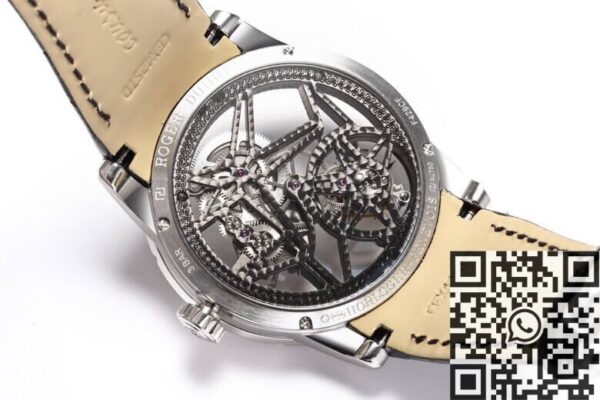 Fake Roger Dubuis Excalibur RDDBEX0393 Diamond Case Watch