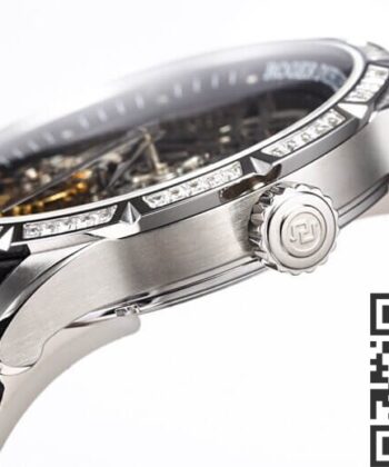 Fake Roger Dubuis Excalibur RDDBEX0393 Diamond Case Watch