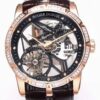 Excalibur Watch Roger Dubuis RDDBEX0393 Rose Gold Diamond
