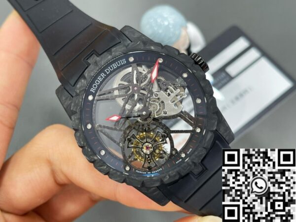Roger Dubuis DBEX0577 Excalibur Black Strap BBR Factory