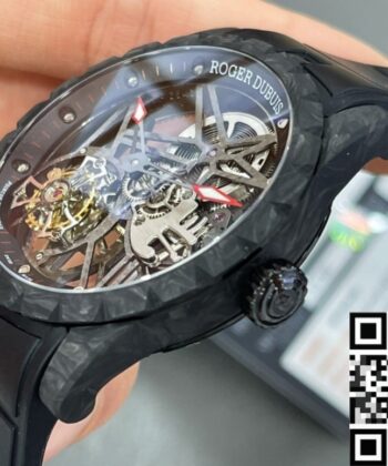 Roger Dubuis DBEX0577 Excalibur Black Strap BBR Factory