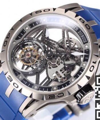Roger Dubuis RDDBEX0479 Excalibur Spider Tourbillon Blue