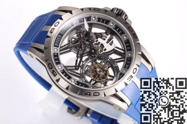 Roger Dubuis RDDBEX0479 Excalibur Spider Tourbillon Blue