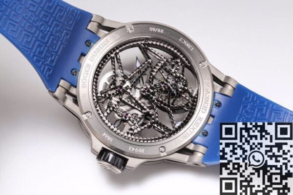 Roger Dubuis RDDBEX0479 Excalibur Spider Tourbillon Blue