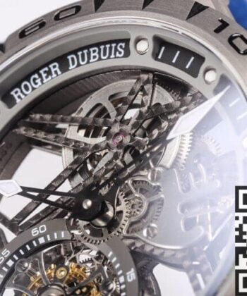 Roger Dubuis RDDBEX0479 Excalibur Spider Tourbillon Blue