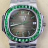 Nautilus 5711 Patek Philippe Emerald Diamond Green Dial Watch