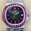 Nautilus Patek Philippe Watch 5711 Red Diamond Black Dial PPF