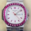 Nautilus Watch Patek Philippe 5711 Red Diamond White Dial PPF