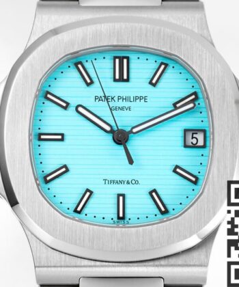 Patek Philippe Men's Nautilus 5711/1A-018 Tiffany Blue Dial Watch