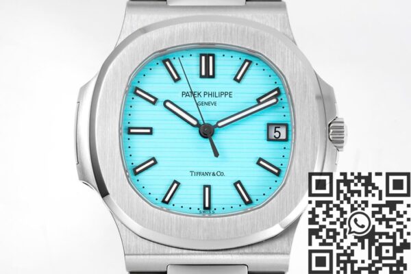 Patek Philippe Men's Nautilus 5711/1A-018 Tiffany Blue Dial Watch