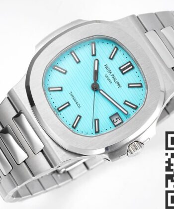 Patek Philippe Men's Nautilus 5711/1A-018 Tiffany Blue Dial Watch