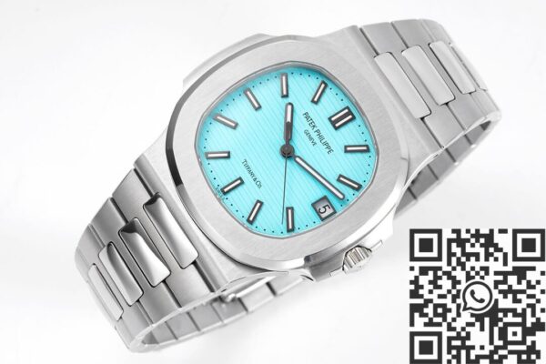 Patek Philippe Men's Nautilus 5711/1A-018 Tiffany Blue Dial Watch