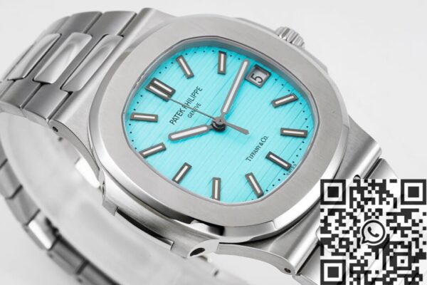 Patek Philippe Men's Nautilus 5711/1A-018 Tiffany Blue Dial Watch