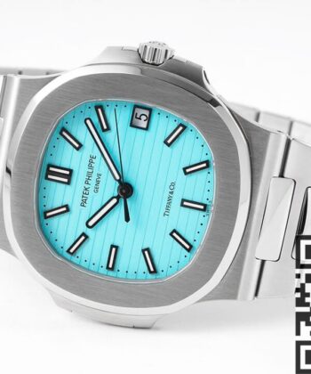 Patek Philippe Men's Nautilus 5711/1A-018 Tiffany Blue Dial Watch