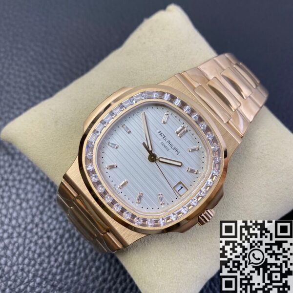 Mens Patek Philippe Nautilus 5711 Rose Gold Watches Diamond