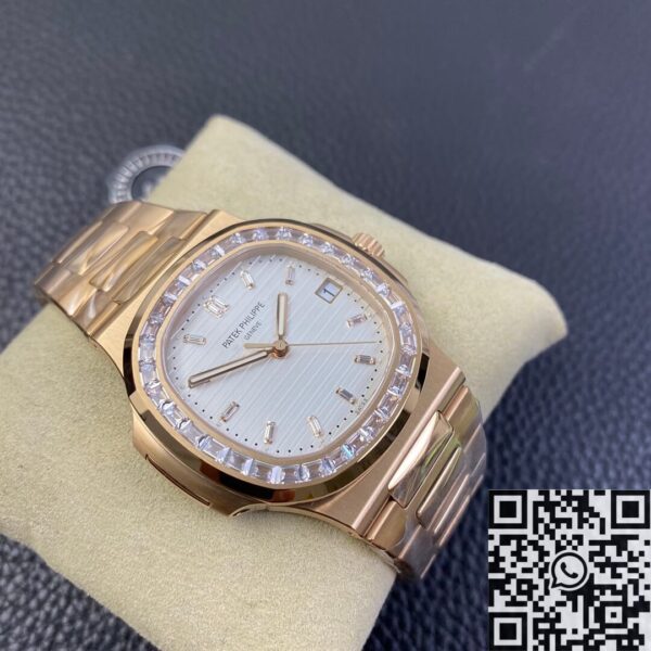 Mens Patek Philippe Nautilus 5711 Rose Gold Watches Diamond