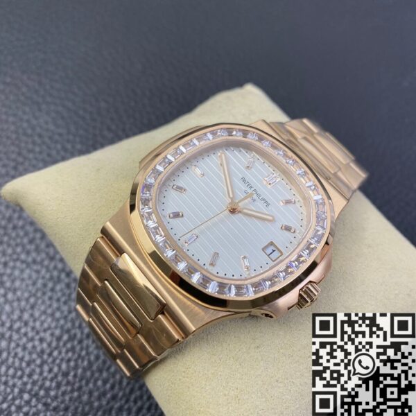 Mens Patek Philippe Nautilus 5711 Rose Gold Watches Diamond