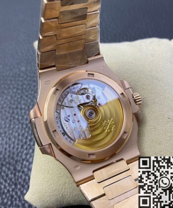 Mens Patek Philippe Nautilus 5711 Rose Gold Watches Diamond