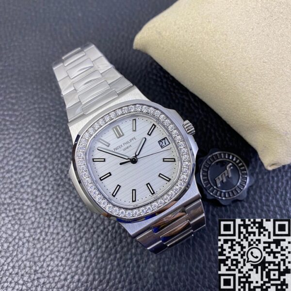 Cheapest Patek Philippe Nautilus​ 5711 White Dial Diamond Bezel