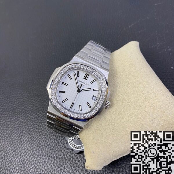 Cheapest Patek Philippe Nautilus​ 5711 White Dial Diamond Bezel