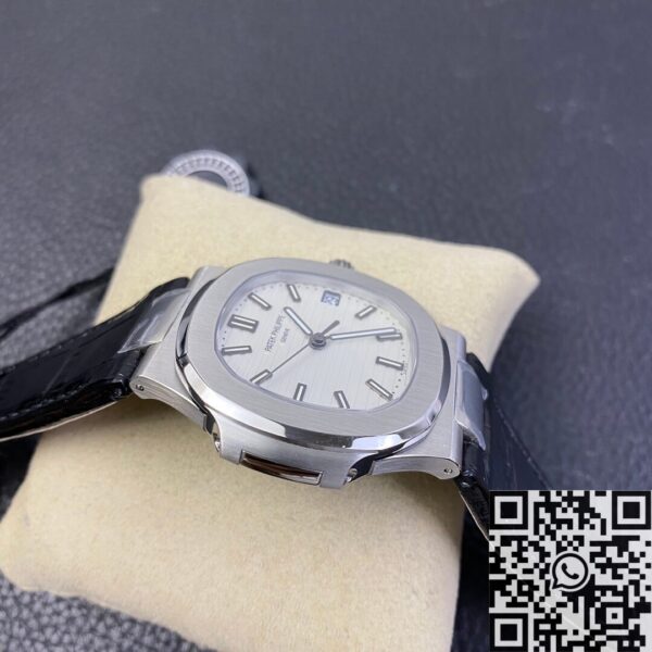 Nautilus By Patek Philippe 5711 White Dial Belt Model Watch PPF
