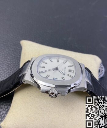 Nautilus By Patek Philippe 5711 White Dial Belt Model Watch PPF