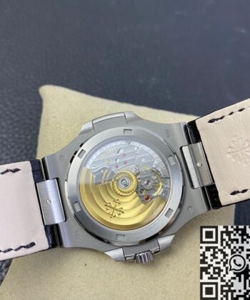 Nautilus By Patek Philippe 5711 White Dial Belt Model Watch PPF