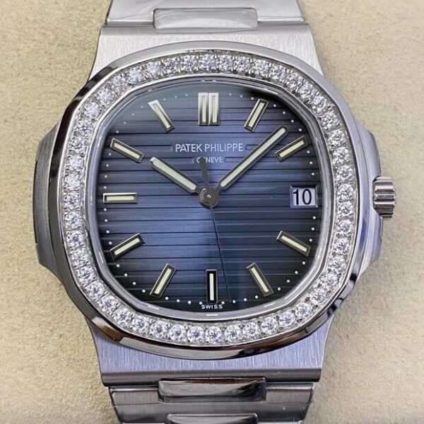 Patek Philippe Nautilus New​ 5711 Diamond Bezel PPF Factory