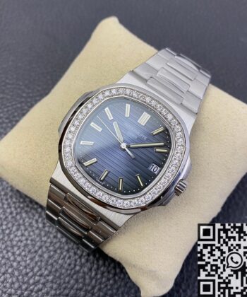 Patek Philippe Nautilus New​ 5711 Diamond Bezel PPF Factory