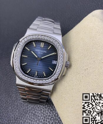 Patek Philippe Nautilus New​ 5711 Diamond Bezel PPF Factory