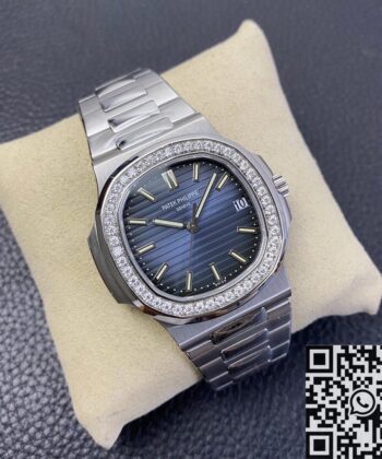 Patek Philippe Nautilus New​ 5711 Diamond Bezel PPF Factory