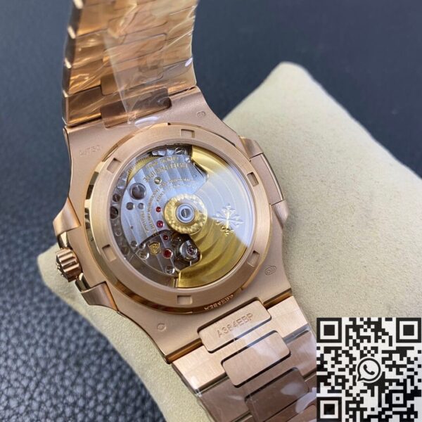 Patek Philippe Nautilus Platinum 5711R White Dial Rose Gold