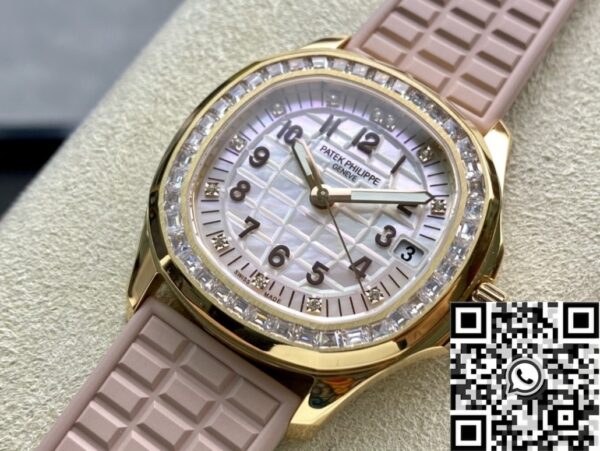 Women's Patek Philippe Aquanaut 5072R-001 Rose Gold Diamond