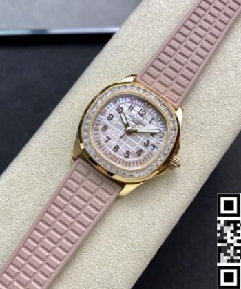 Women's Patek Philippe Aquanaut 5072R-001 Rose Gold Diamond