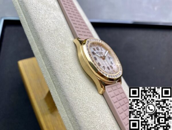 Women's Patek Philippe Aquanaut 5072R-001 Rose Gold Diamond