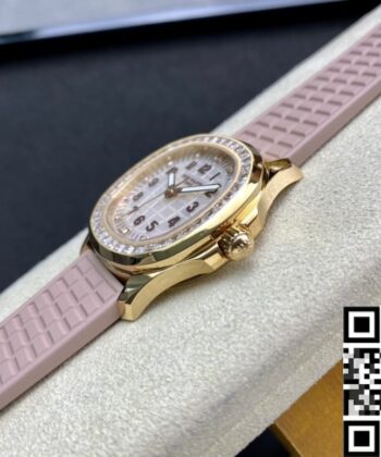 Women's Patek Philippe Aquanaut 5072R-001 Rose Gold Diamond