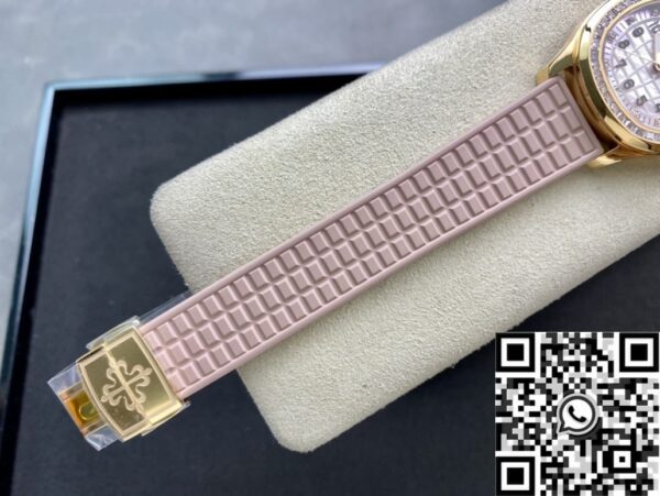 Women's Patek Philippe Aquanaut 5072R-001 Rose Gold Diamond