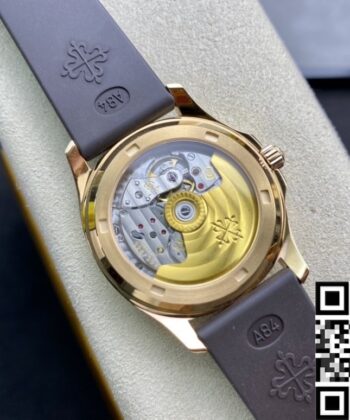 Patek Philippe Aquanaut Ladies 5068R-001 Rose Gold Diamond