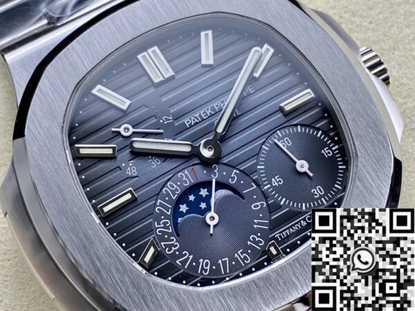 Tiffany Patek Philippe Nautilus 5712 co-branded Blue Dial Watch