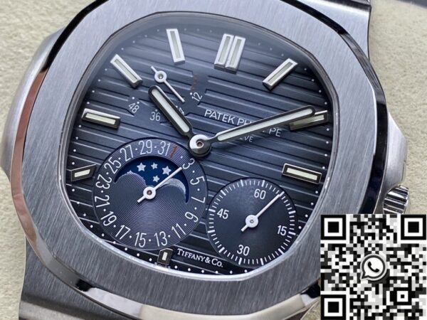 Tiffany Patek Philippe Nautilus 5712 co-branded Blue Dial Watch