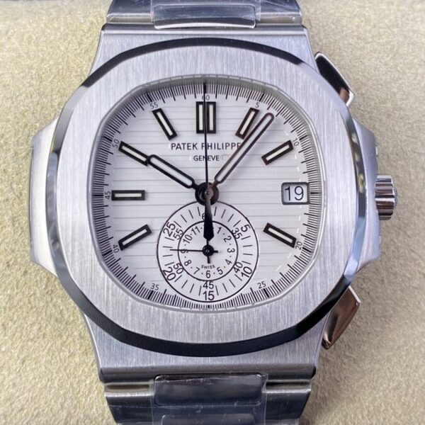Patek Philippe Nautilus 5980/1A-019 White Dial PPF Factory