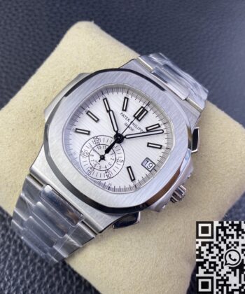 Patek Philippe Nautilus 5980/1A-019 White Dial PPF Factory