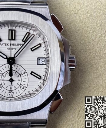 Patek Philippe Nautilus 5980/1A-019 White Dial PPF Factory