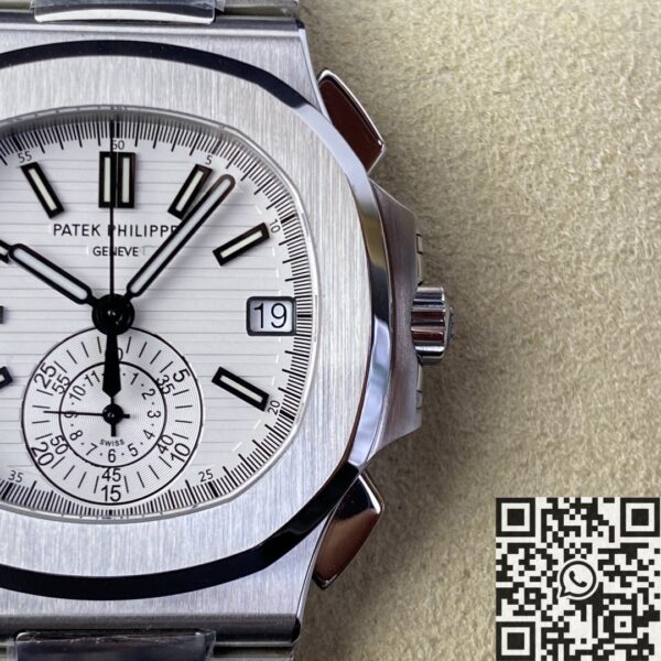 Patek Philippe Nautilus 5980/1A-019 White Dial PPF Factory